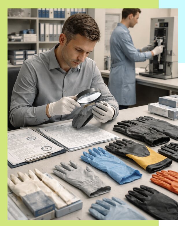 Сертификация перчаток и средств защиты продукции в Брянске