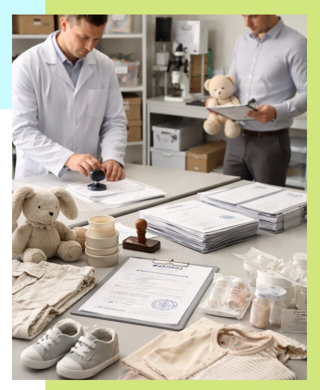 Сертификация детских товаров в Брянске от 16127 р. | Алешин-Бнк