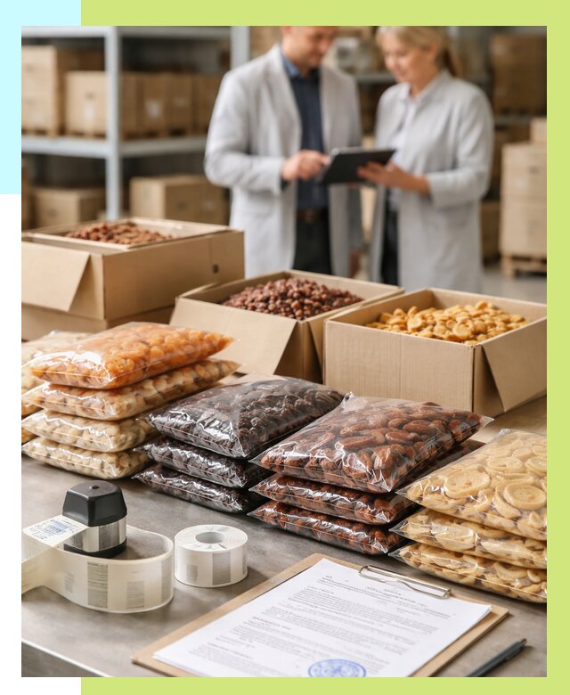 Сертификация сухофруктов в Брянске от 12901 р. | Алешин-Бнк под ключ