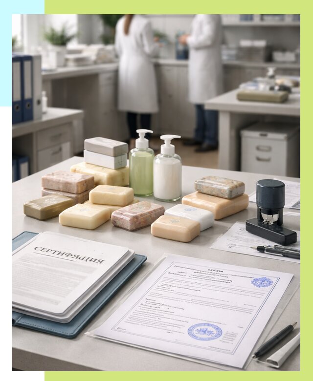 Сертификация мыла и сертификат на мыло в Брянске от 12901 | Алешин-Бнк