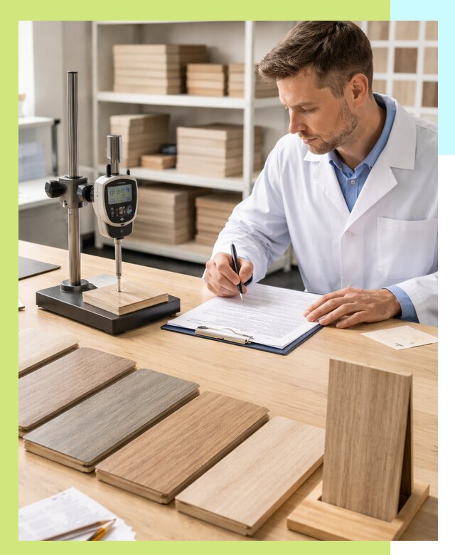 Сертификация ламината с испытаниями и оформлением документов в Брянске