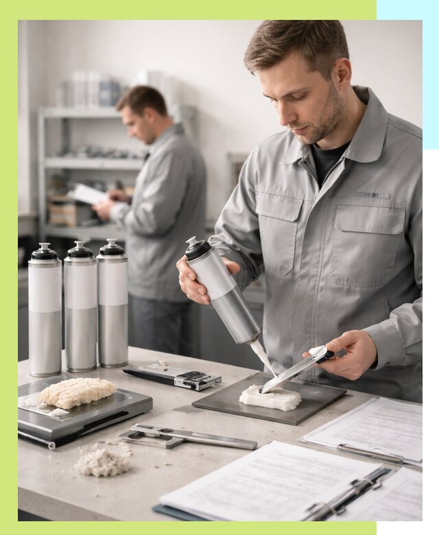 Сертификация монтажной пены и соответствие стандартам в Брянске