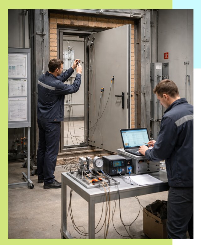 Сертификация противопожарных дверей в Брянске по ГОСТ и ТР