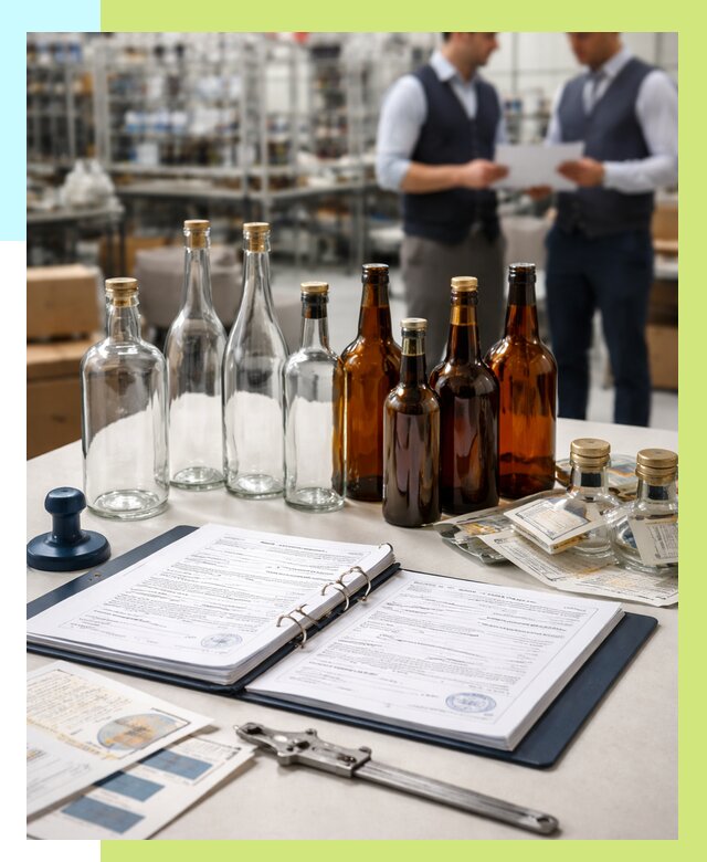 Сертификация стеклянных бутылок в Брянске от 26878 р. | Алешин-Бнк