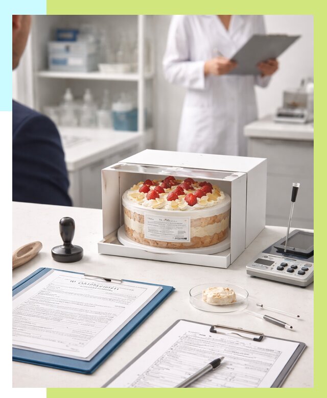 Сертификация тортов в Брянске от 9676 р. заказать | Алешин-Бнк