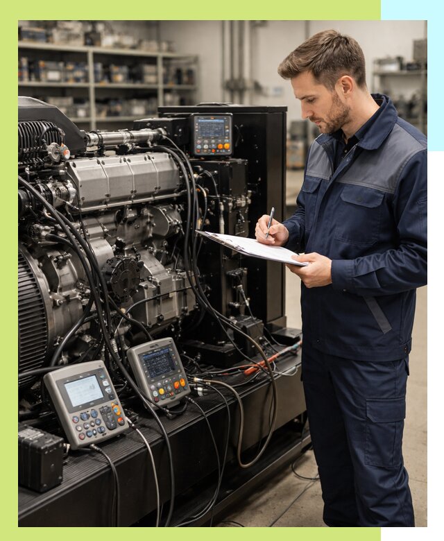 Сертификация дизельных генераторов и их оборудования в Брянске
