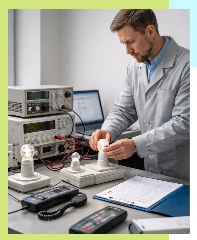 Сертификация ламп и светильников в Брянске по нормативам