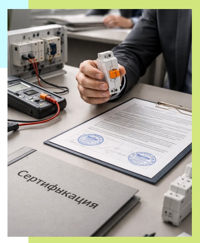Сертификация выключателей под ключ в Брянске от 16127 р. | Алешин-Бнк