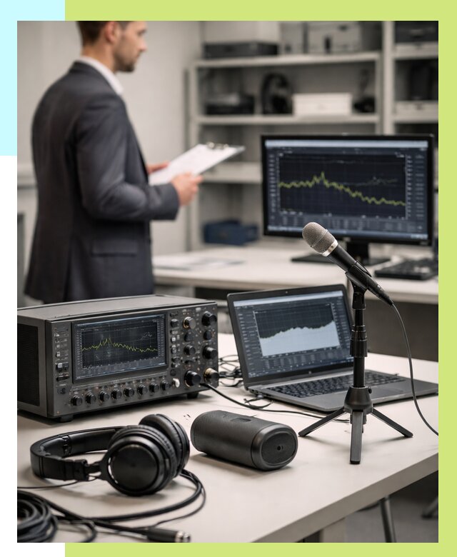 Сертификация аудиотехники в Брянске от 16127 р., Алешин-Бнк