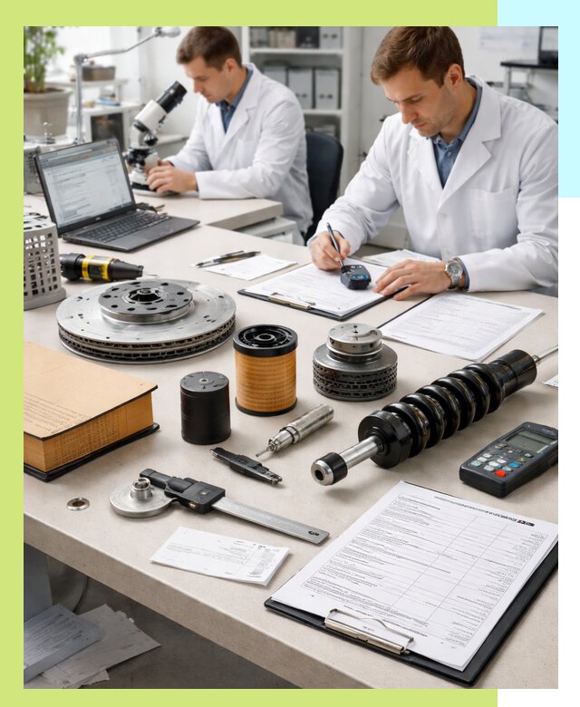 Сертификация автозапчастей и комплектующих в Брянске по ГОСТ
