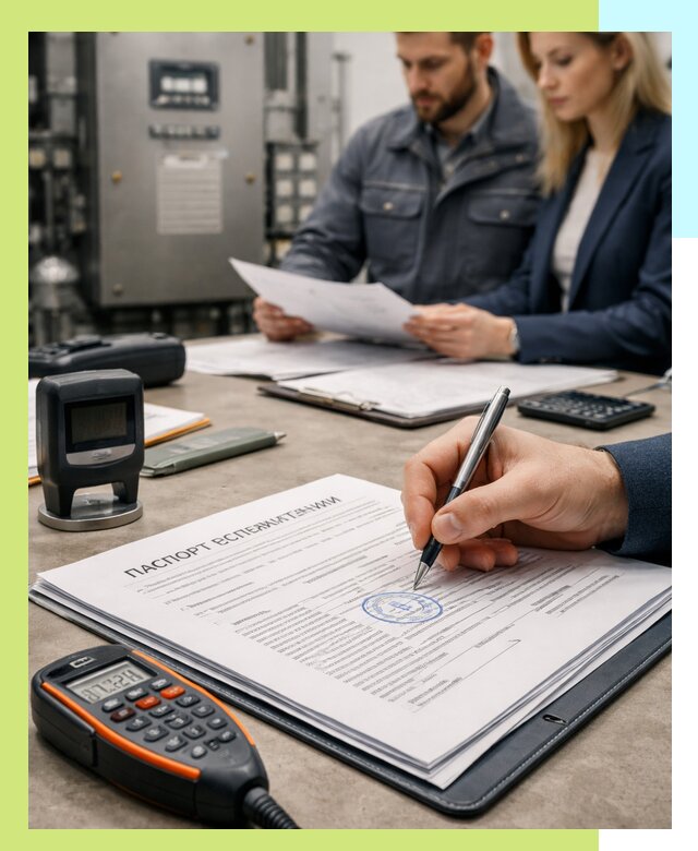 Оформление паспорта эксплуатации оборудования в Брянске