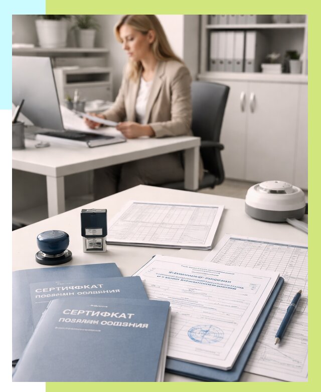 Сертификаты пожарной безопасности в Брянске от 16127 р. | Алешин-Бнк