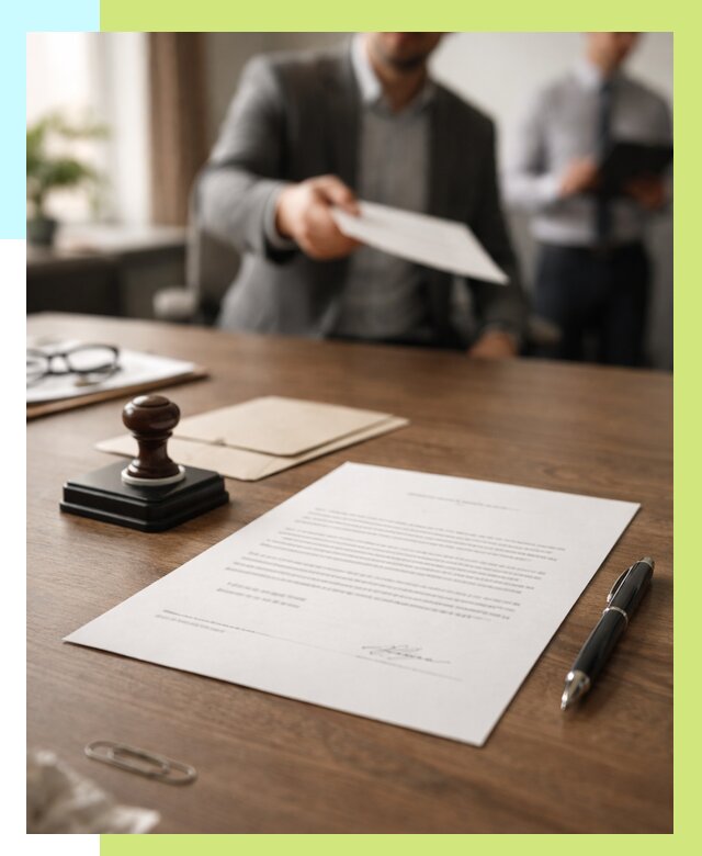 Отказное письмо по сертификации в Брянске от 3763 р. | Алешин-Бнк