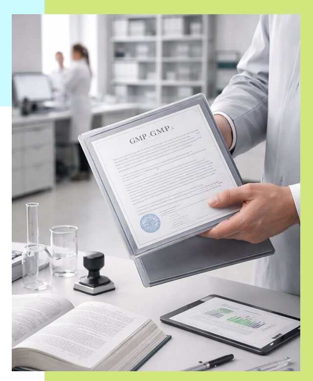 Сертификат GMP в Брянске под ключ от 91384 р. | Алешин-Бнк