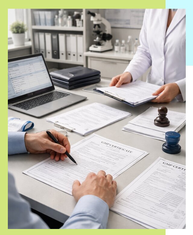 Оформление сертификата GMP в Брянске для фармпроизводства