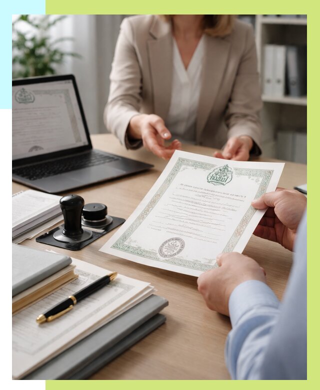 Халяль сертификат в Брянске, получить от 16127 р. | Алешин-Бнк