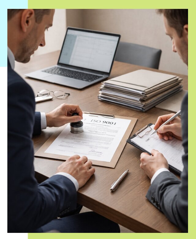 Сертификат ISO 9001 в Брянске купить от 86008 р. | Алешин-Бнк