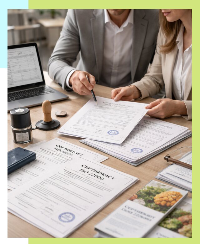Сертификат ISO 22000 в Брянске от 43004 р. под ключ | Алешин-Бнк