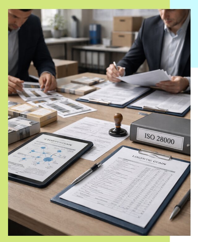 Получение сертификата ISO 28000 по безопасности цепи поставок в Брянске