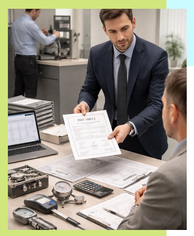 Выдача сертификата ISO 10012 по требованиям метрологии в Брянске