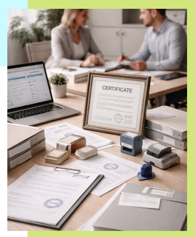 Сертификация компании в Брянске от 48380 р. | Алешин-Бнк — заказ